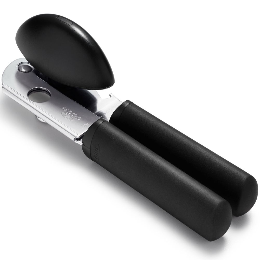 Konservöppnare GOOD GRIPS 18 cm, svart, plast, OXO