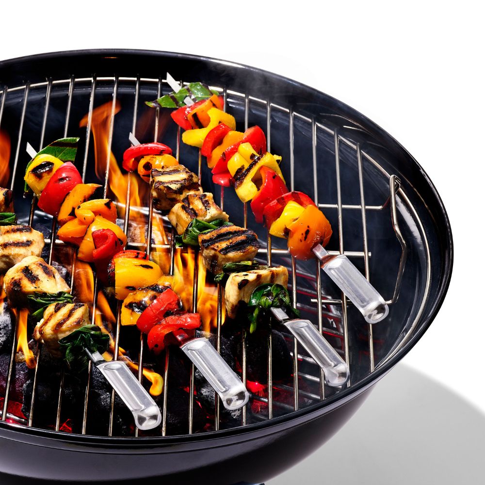 Köttspett GOOD GRIPS 34 cm, set i 6, silver, rostfritt stål, OXO