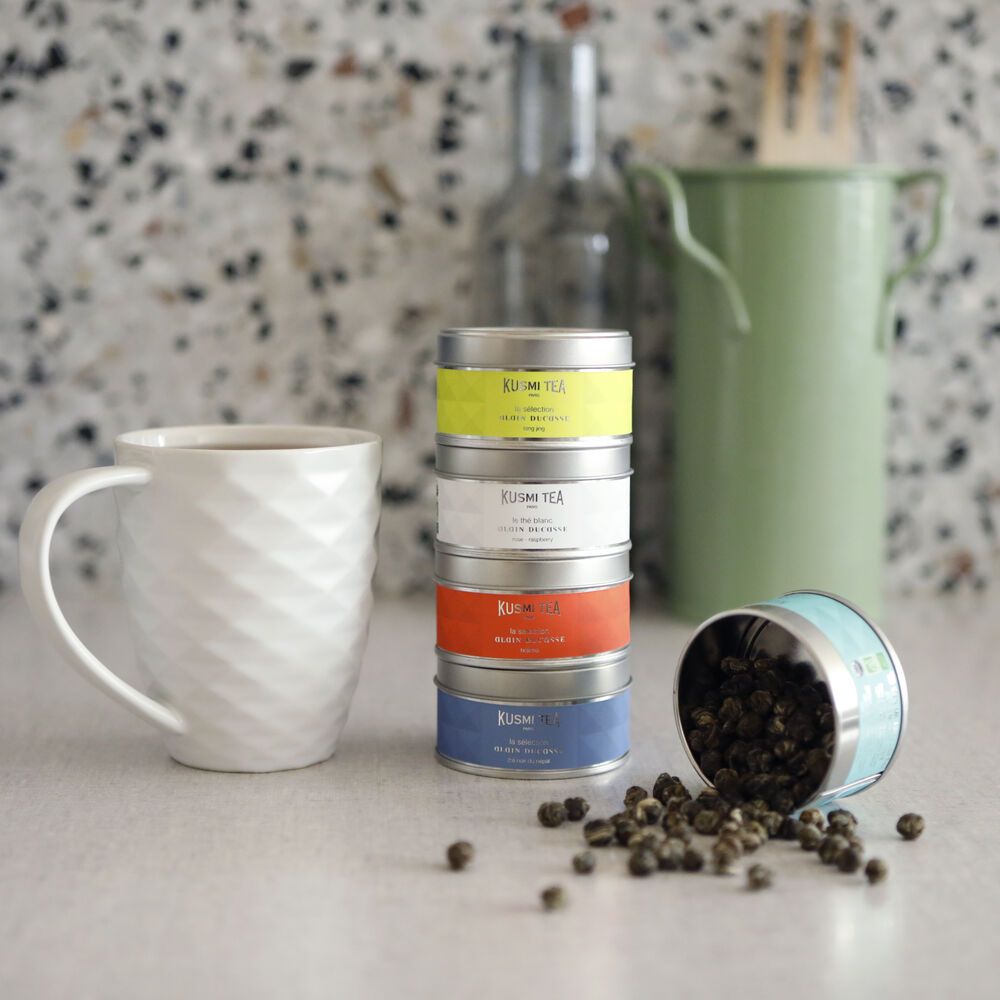 Teset ALAIN DUCASSE , 5 x 20 g burk + sil, Kusmi Tea