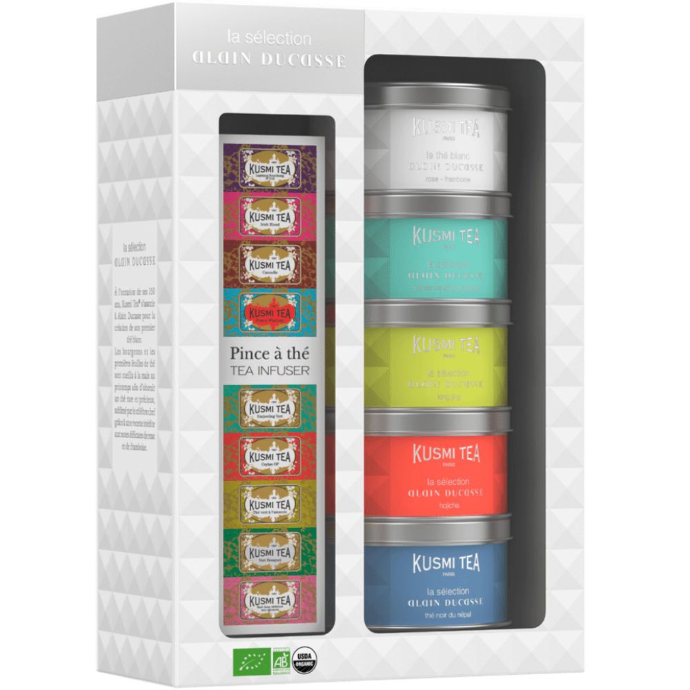 Teset ALAIN DUCASSE , 5 x 20 g burk + sil, Kusmi Tea