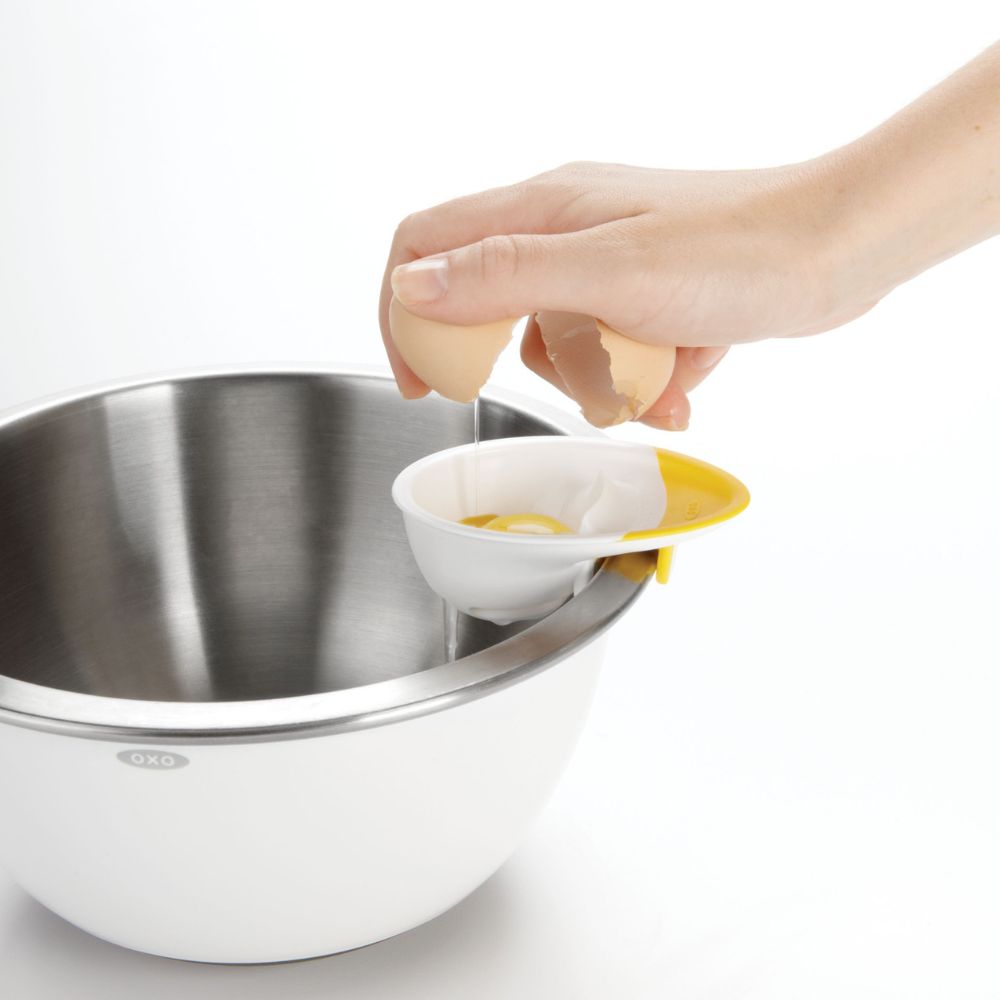 Äggseparator GOOD GRIPS 8 cm, vit, plast, OXO