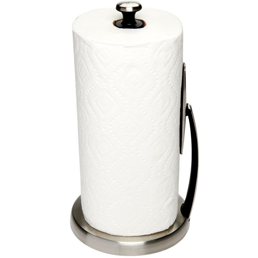 Hållare för hushållspapper GOOD GRIPS 31 cm, silver, rostfritt stål, OXO