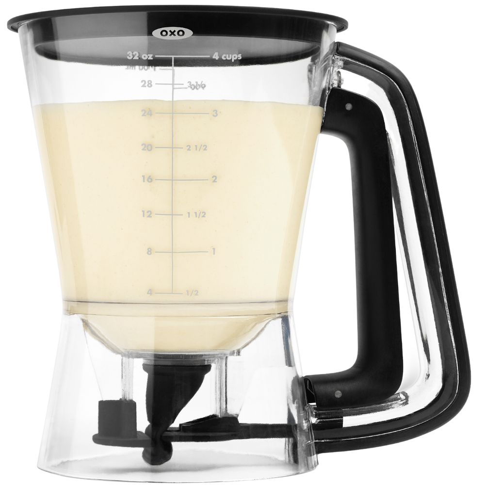 Smetdispenser GOOD GRIPS 1,0 l, svart, plast, OXO