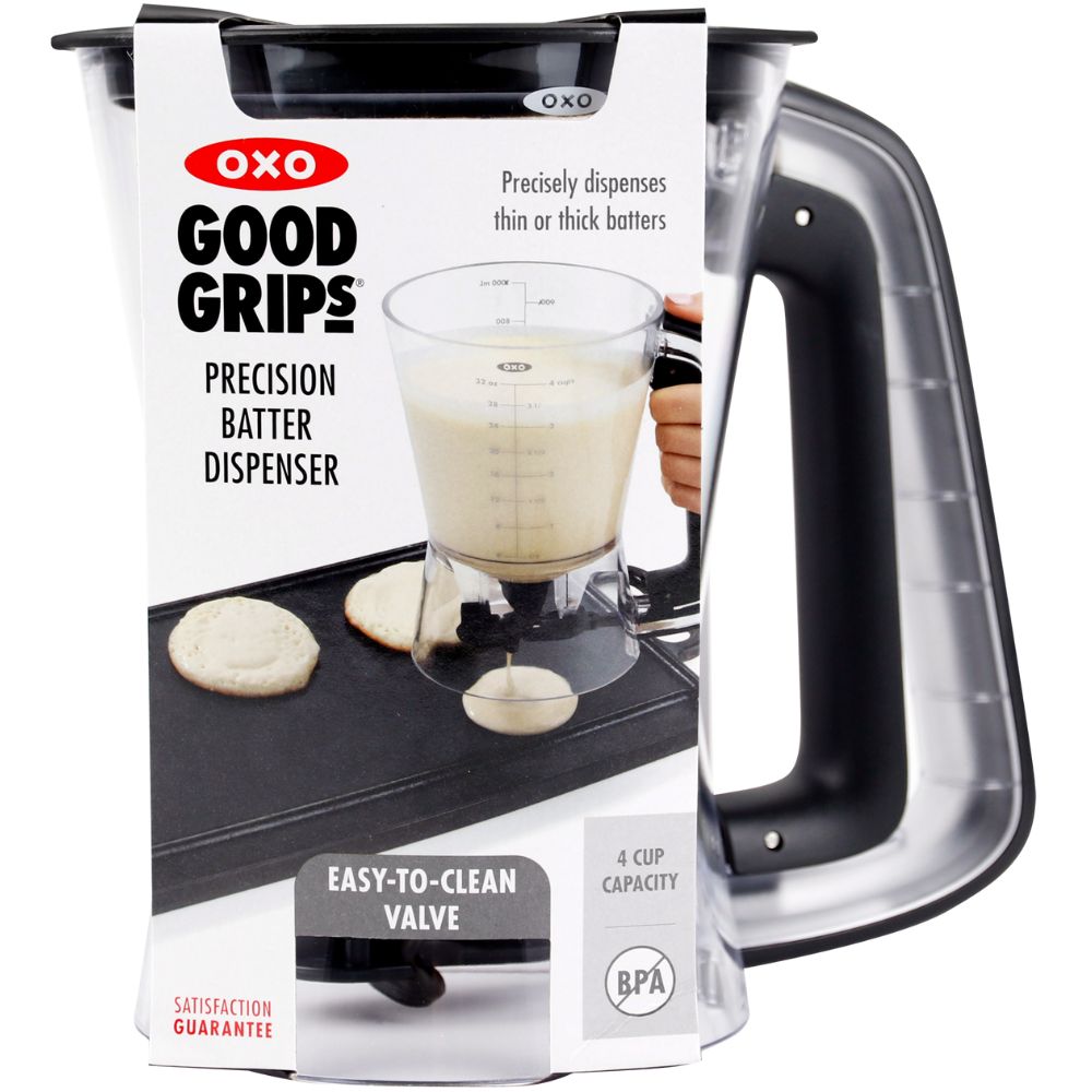Smetdispenser GOOD GRIPS 1,0 l, svart, plast, OXO