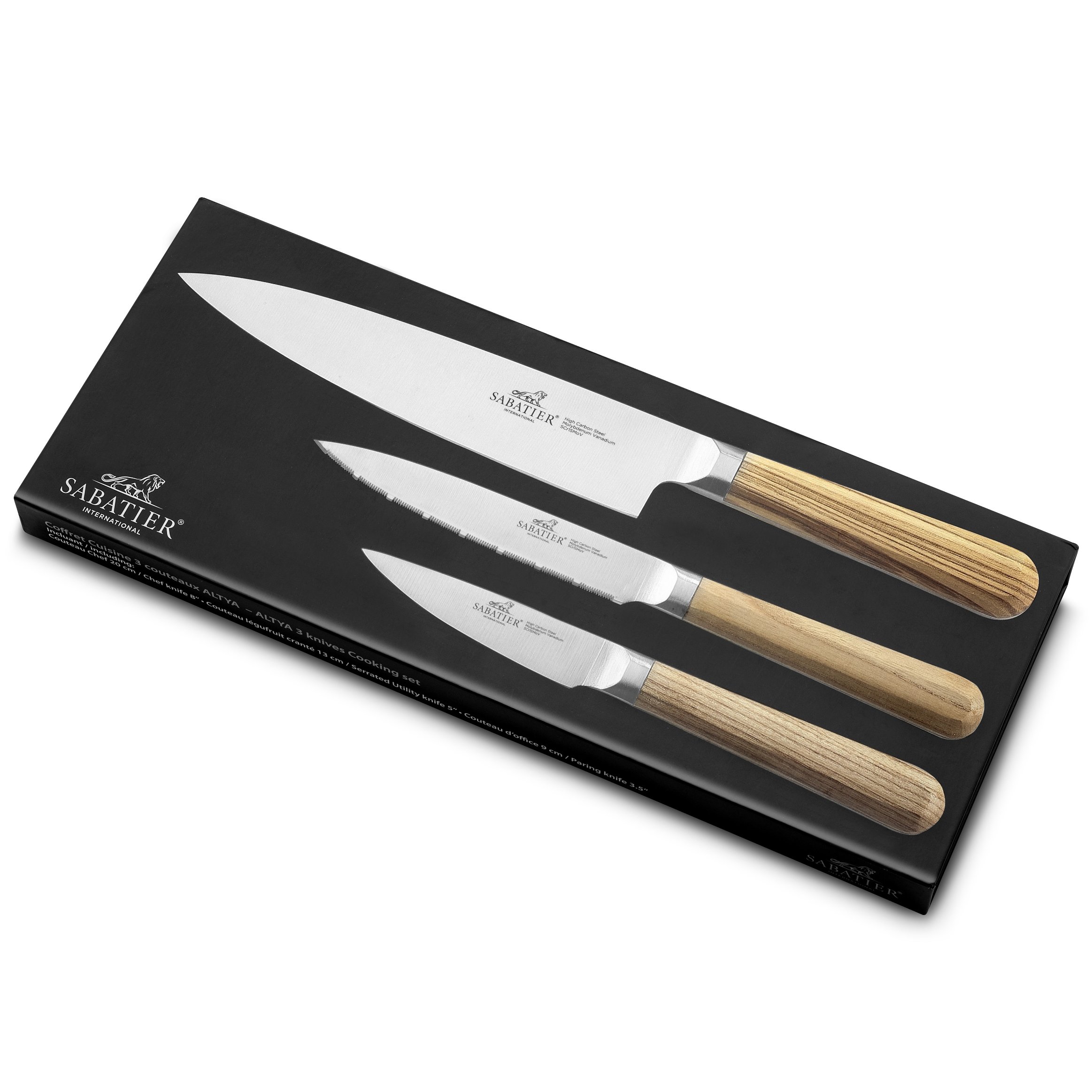 Knivset ALTYA CUISINE, set i 3, Lion Sabatier