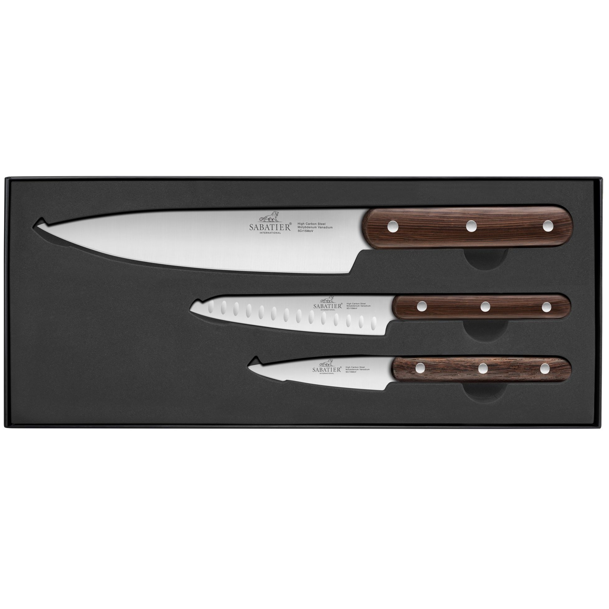 Knivset PHENIX INOX CUISINE , set om 3, Lion Sabatier