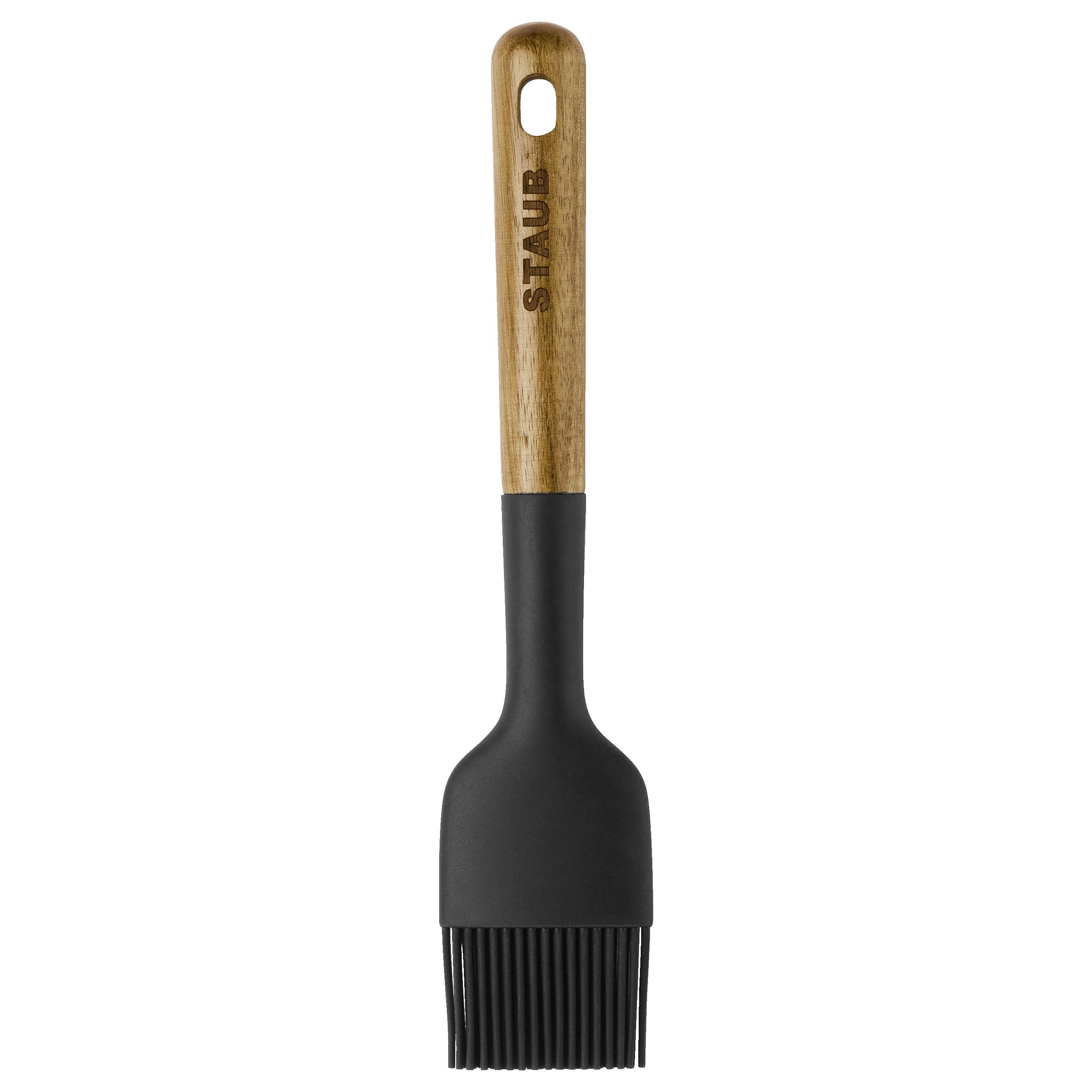 Bakpensel 22 cm, brun, silikon, Staub