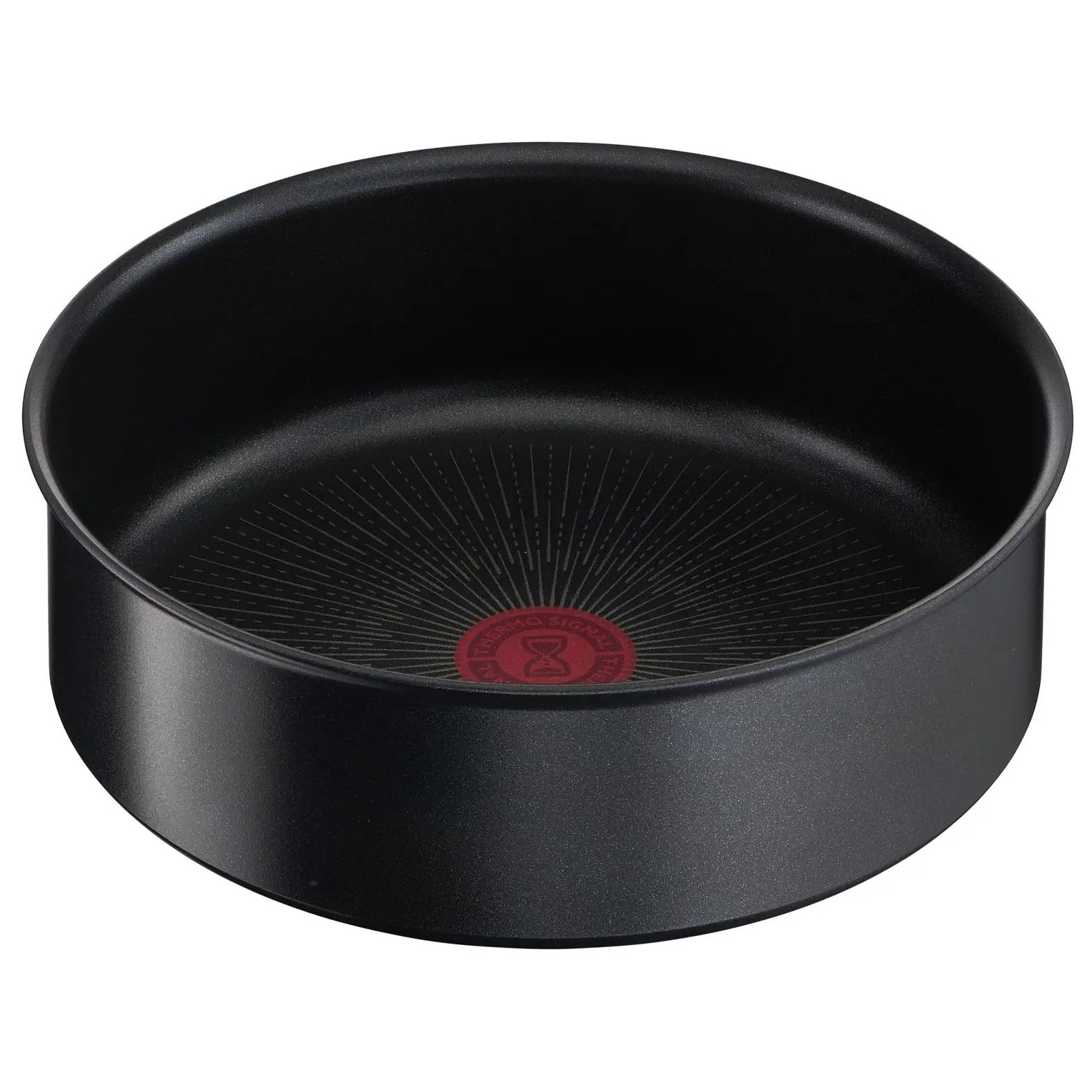 Kastrullset INGENIO UNLIMITED L7639002, set i 13, svart, aluminium, Tefal