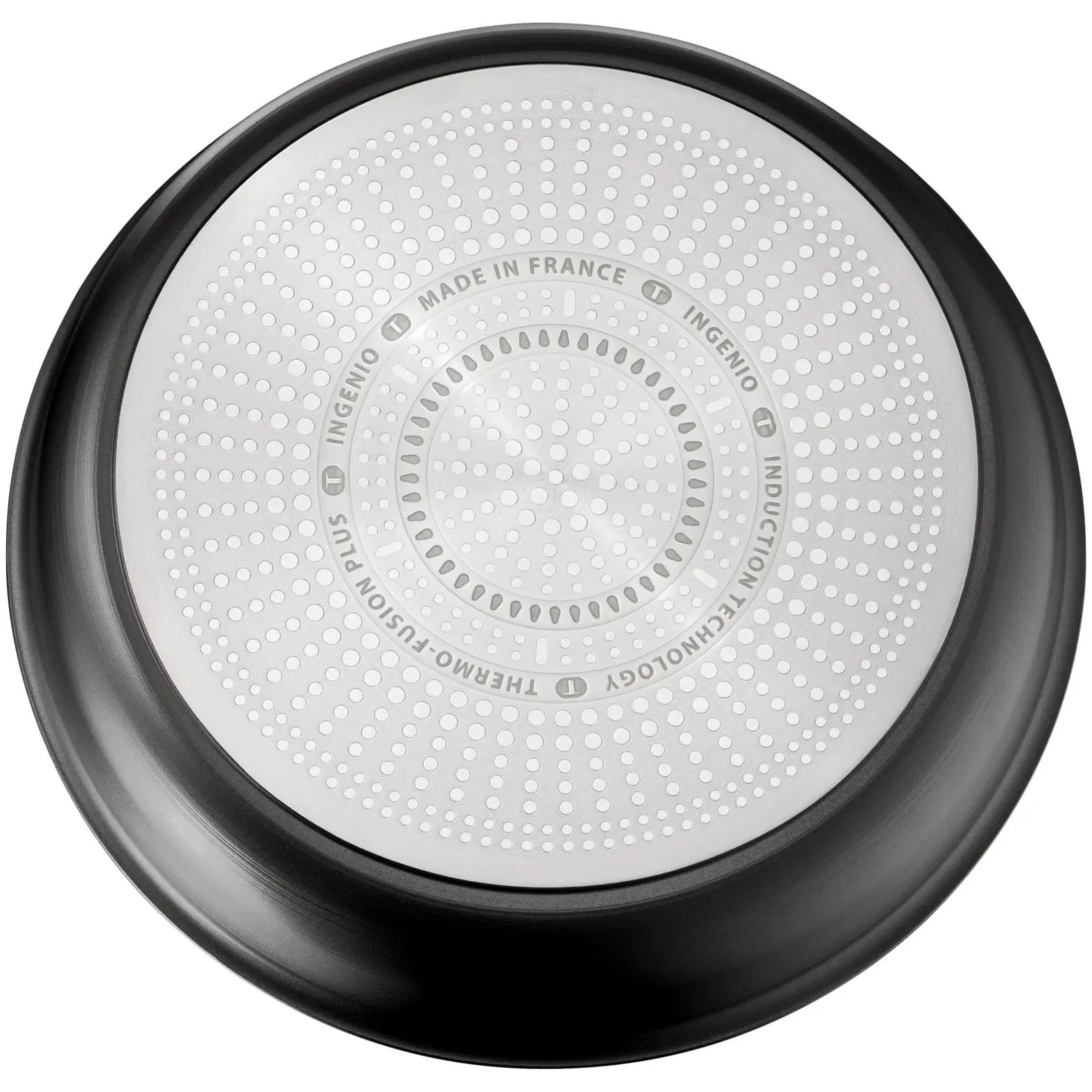 Kastrullset INGENIO UNLIMITED L7639002, set i 13, svart, aluminium, Tefal