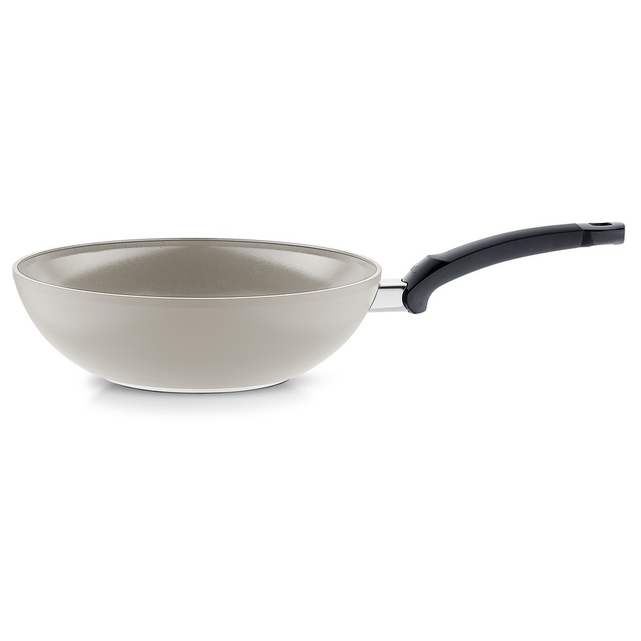 Wok CERATAL 28 cm, beige, aluminium, Fissler