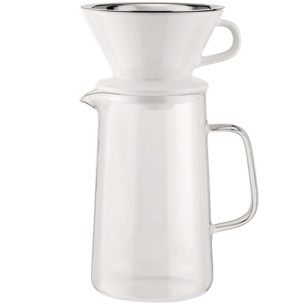Kaffebryggare med långsamt dropp SLOW COFFEE, med kaffekvarn, Alessi