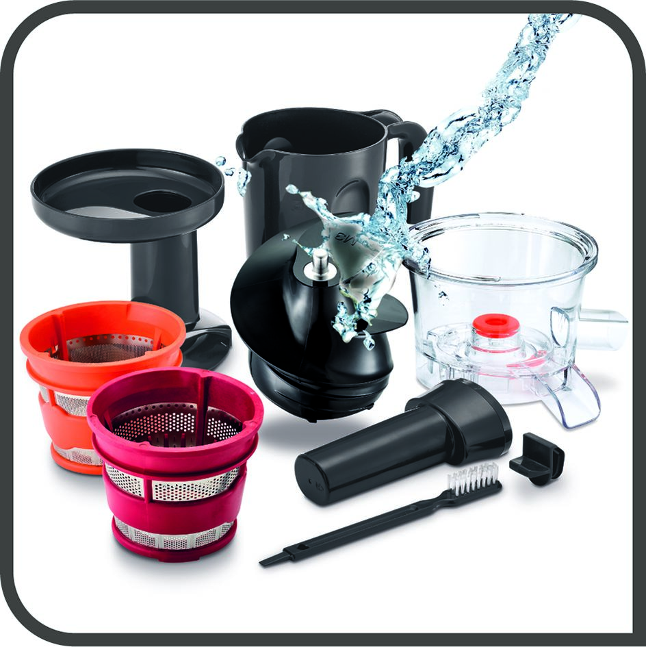Elektrisk juicepress INFINY JUICE ZC255B38, silver, plast, Tefal