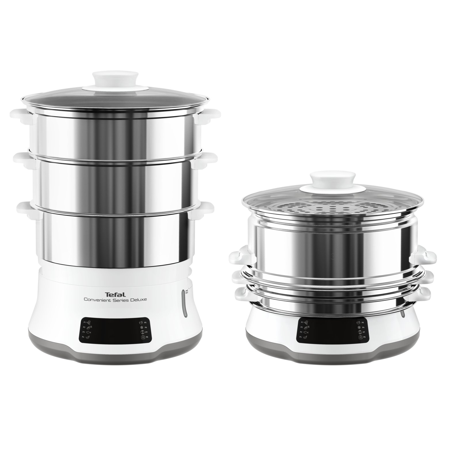 Ångkokare CONVENIENT SERIES DELUXE VC502D10 9 l, vit, Tefal