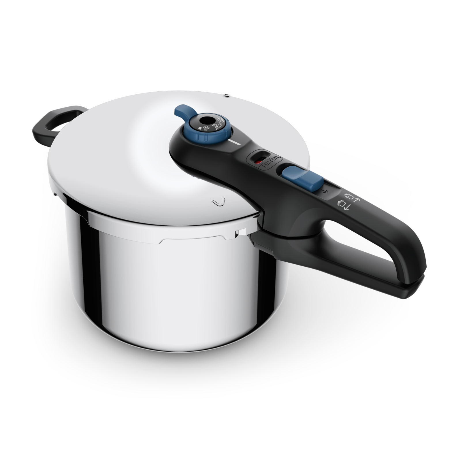 Tryckkokare SECURE TRENDY P2584401 8 l, rostfritt stål, Tefal