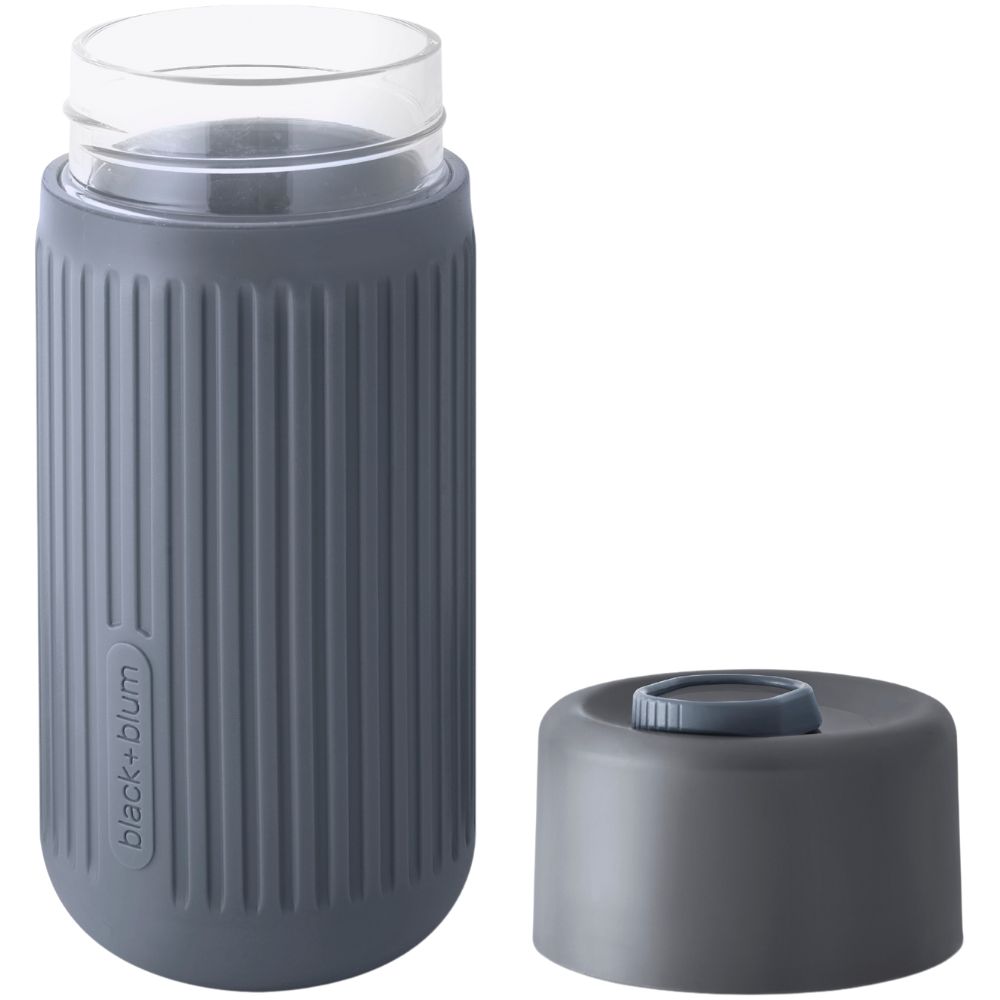 Resemugg 340 ml, grå, glas, Black+Blum