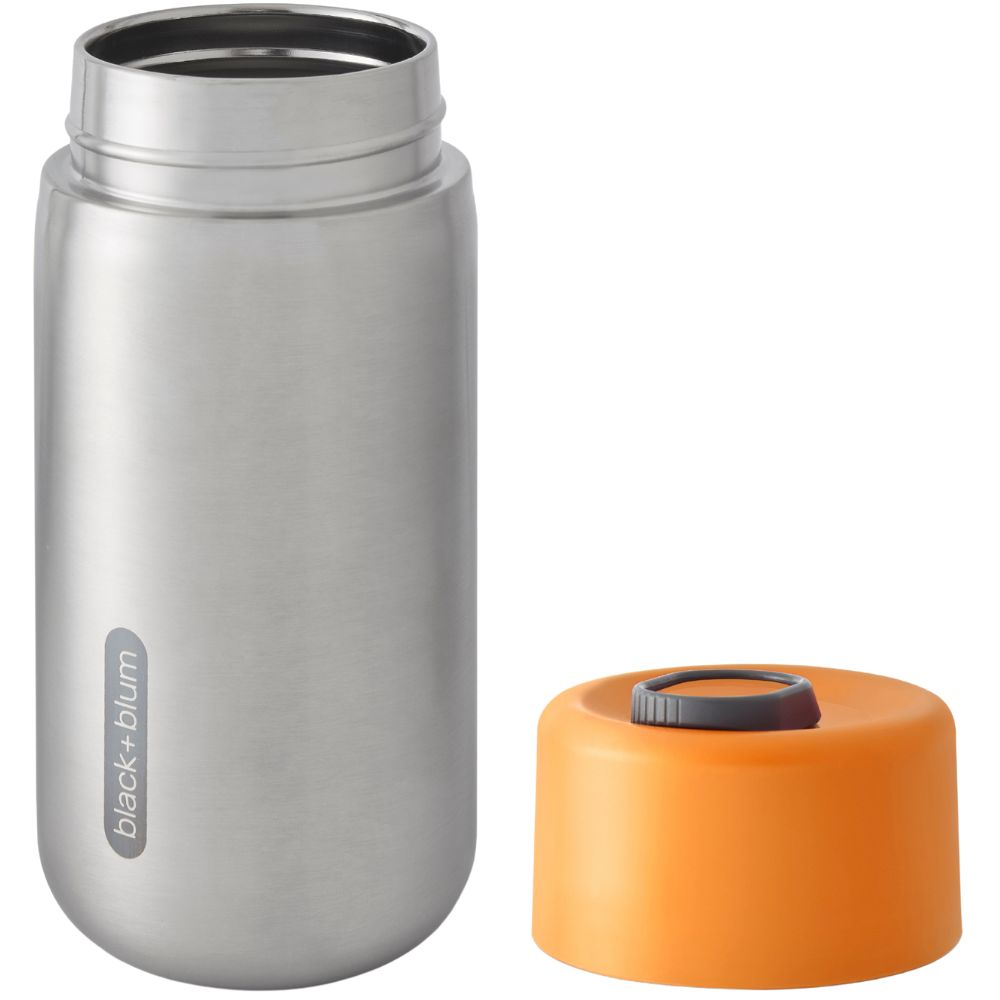 Resemugg 340 ml, orange, rostfritt stål, Black+Blum