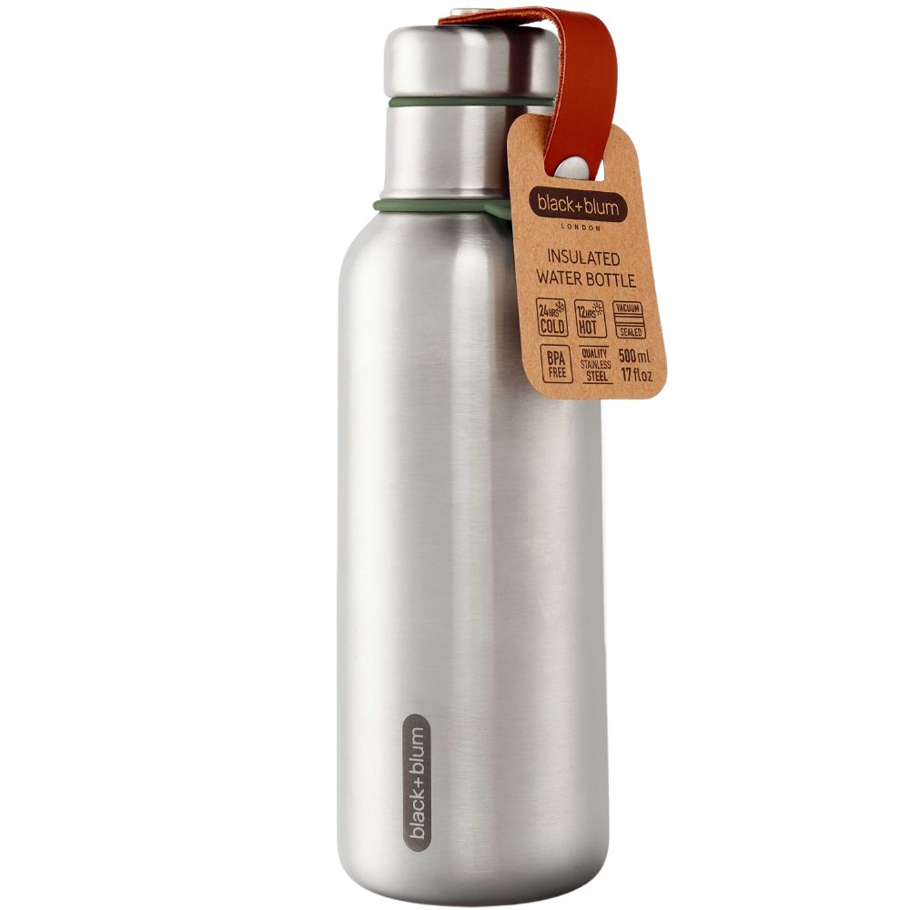 Termosflaska 500 ml, oliv, rostfritt stål, Black+Blum
