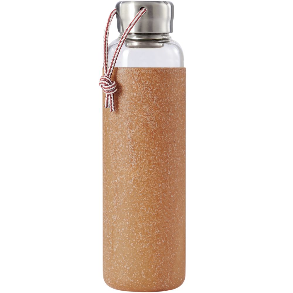 Vattenflaska 600 ml, mandel, glas, Black+Blum