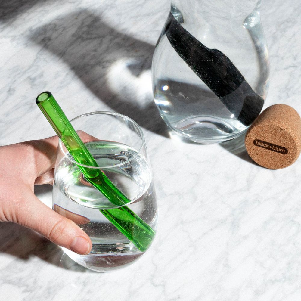 Vattenkaraff EAU GOOD 1,1 l, klar, glas, Black+Blum