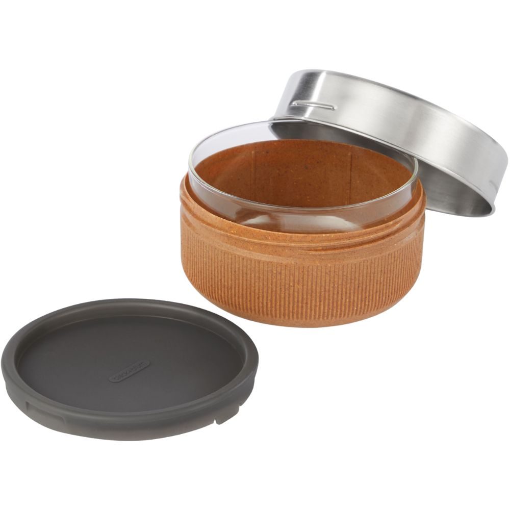 Lunchlåda 750 ml, mandel, glas, Black+Blum