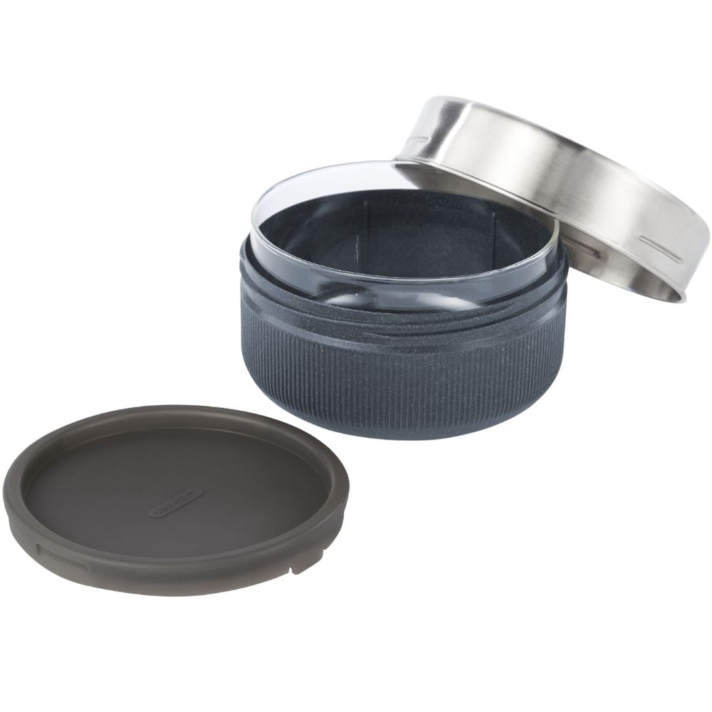 Lunchlåda 750 ml, grå, glas, Black+Blum