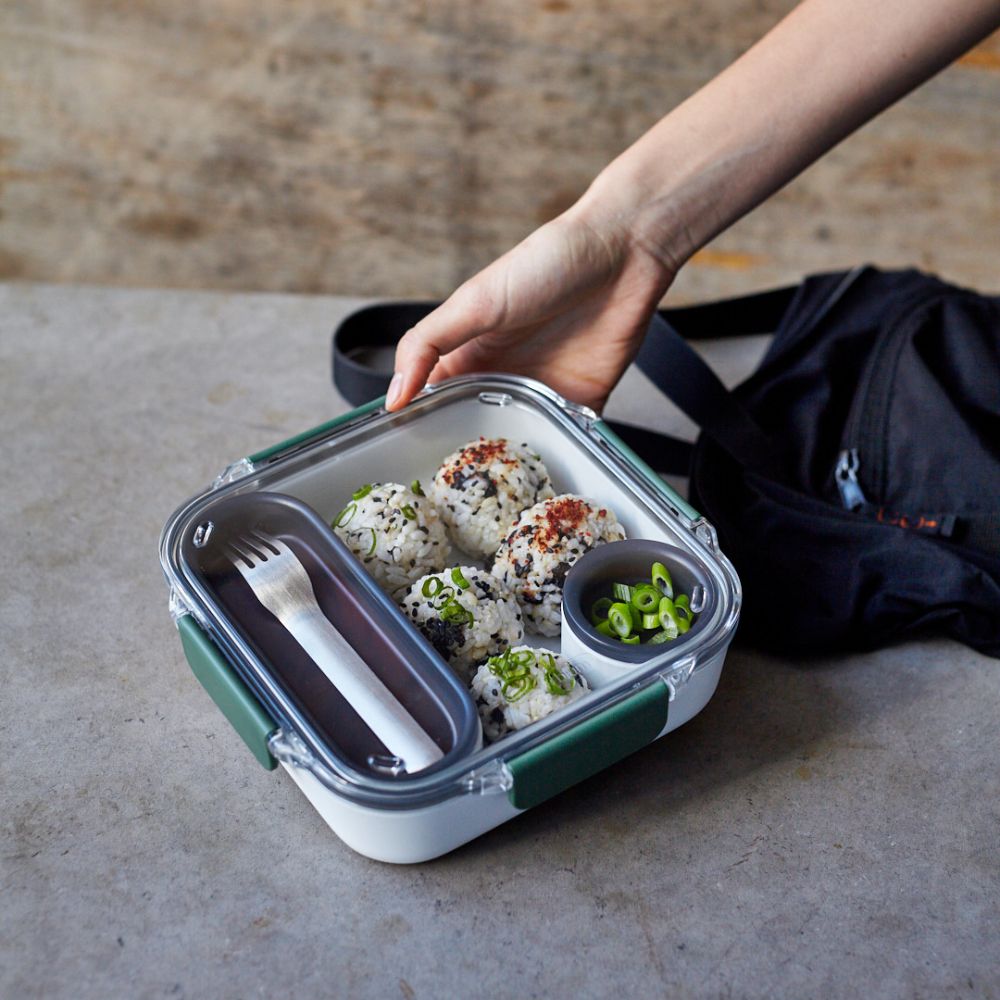 Lunchlåda 1 l, oliv, plast, Black+Blum