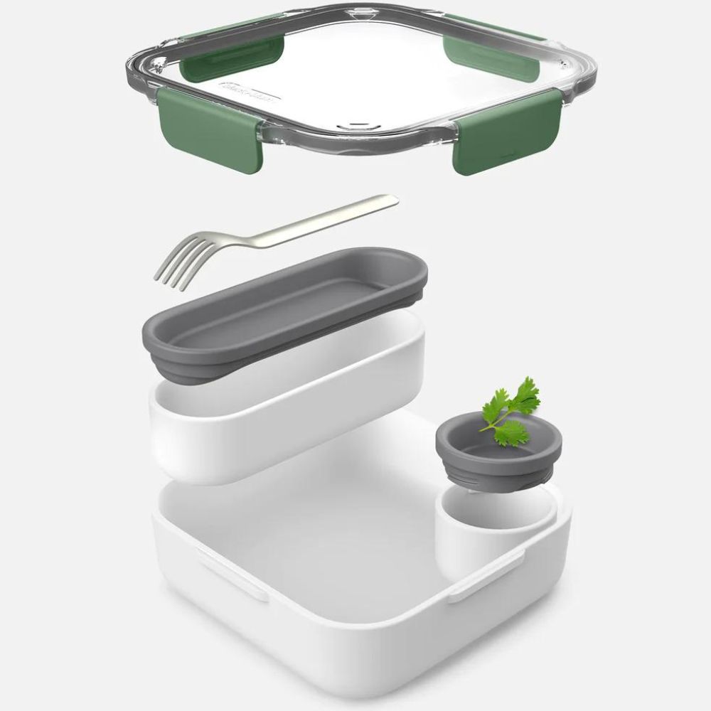 Lunchlåda 1 l, oliv, plast, Black+Blum
