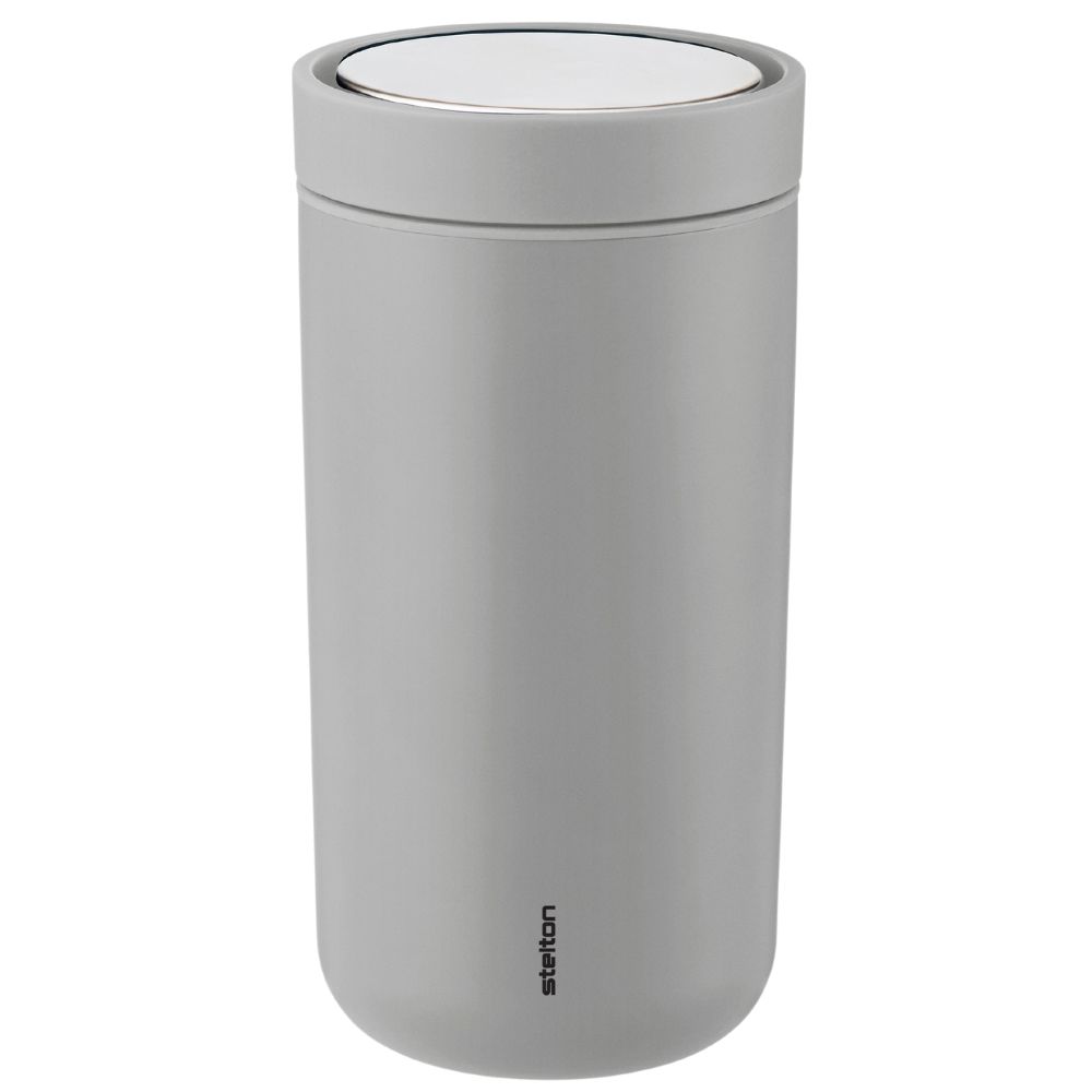 Resemugg TO GO CLICK 200 ml, mjuk ljusgrå, Stelton