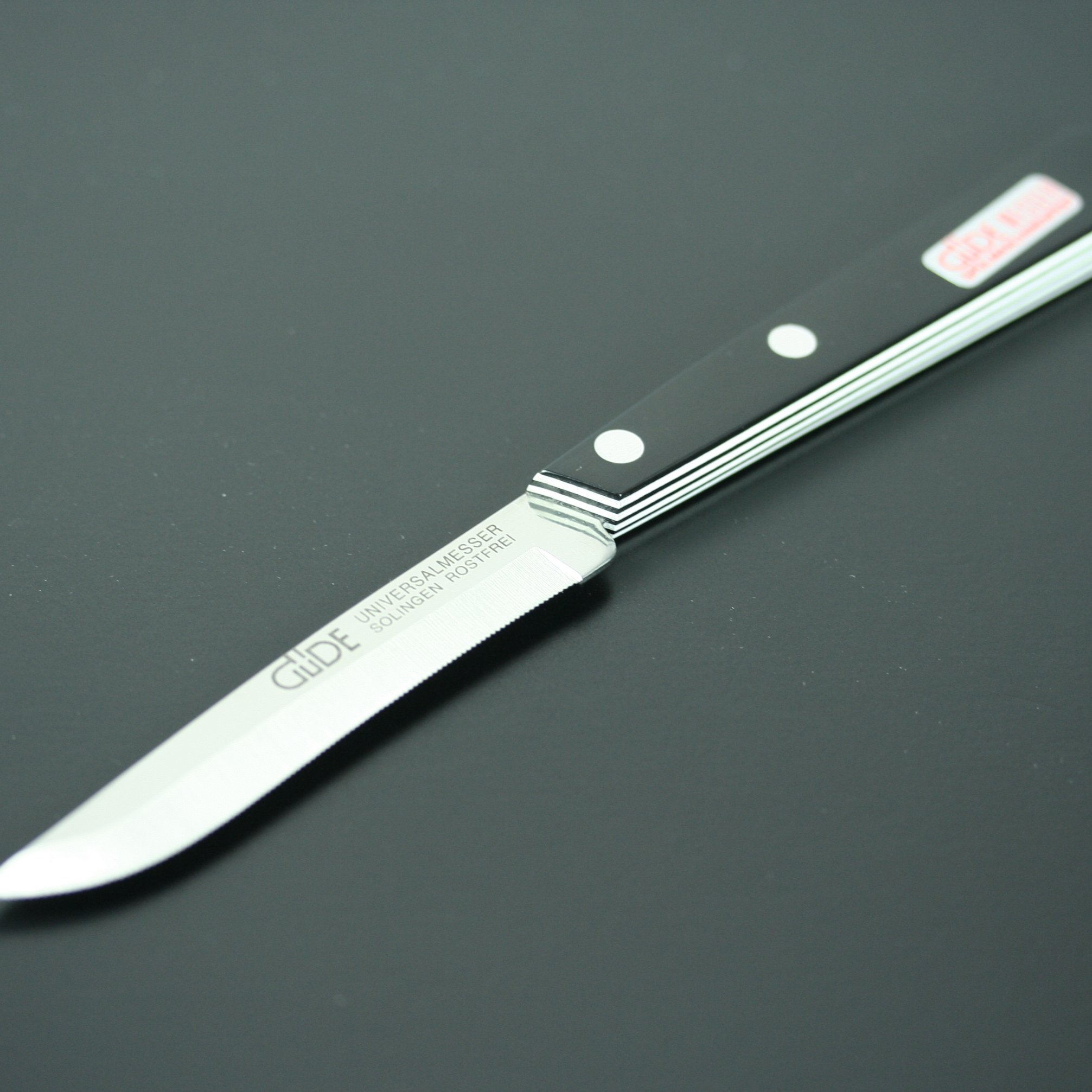 Universalkniv 10 cm, svart, Güde
