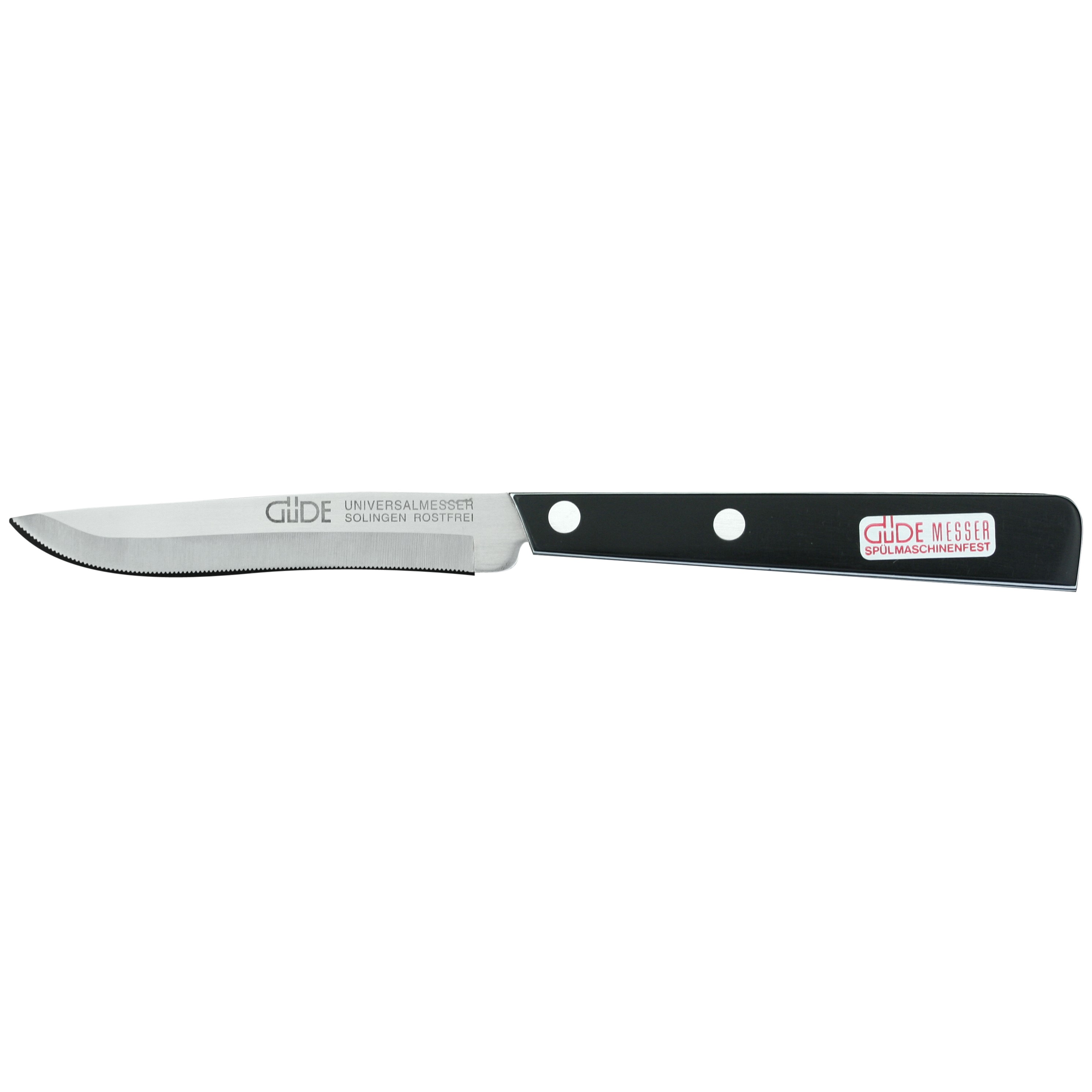 Universalkniv 10 cm, svart, Güde