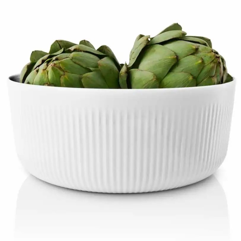 Serveringsskål LEGIO NOVA 6 l, vit, porslin, Eva Solo