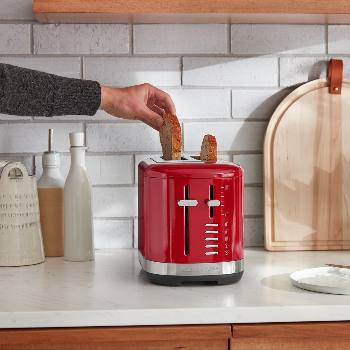 Brödrost 5KMT2109 31 cm, royal röd, KitchenAid