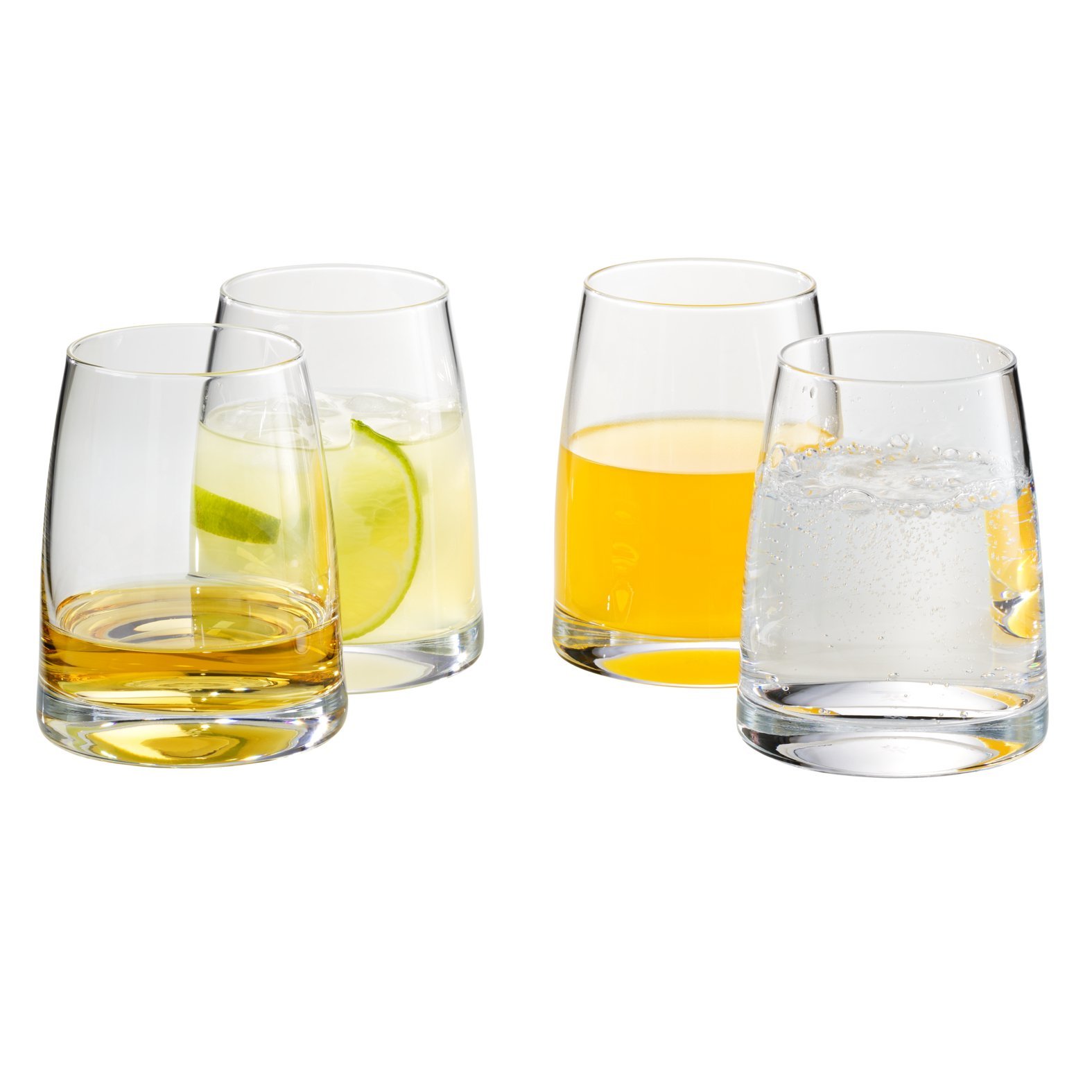 Vattenglas KINEO 325 ml, set i 4 delar, klart, glas, WMF