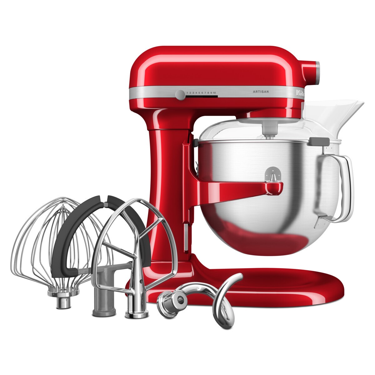 Hushållsassistent ARTISAN 5KSM70SHX 6,6 l, metallic röd, KitchenAid