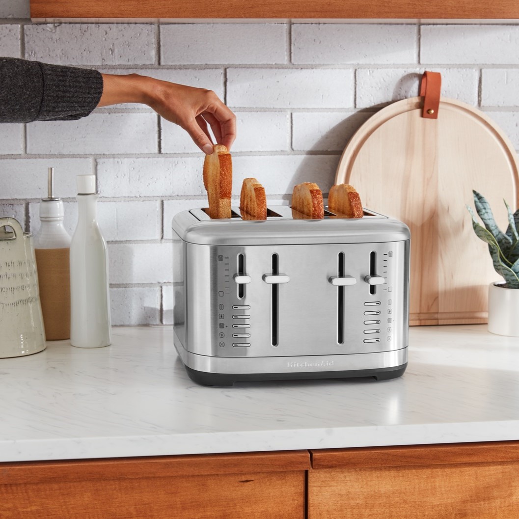 Brödrost 5KMT4109 31 cm, silver, KitchenAid