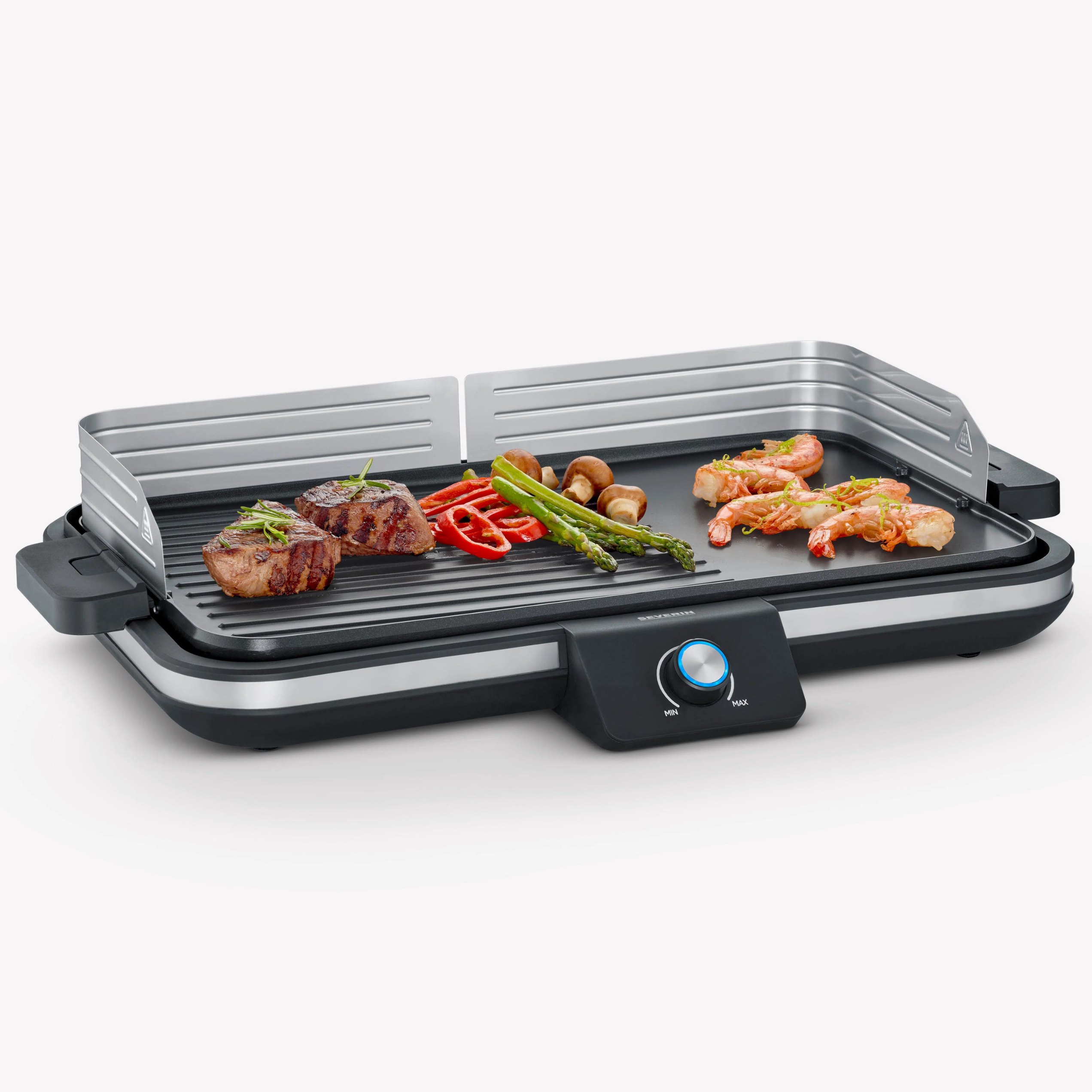 Elektrisk bordsgrill FR 2446, svart, Severin