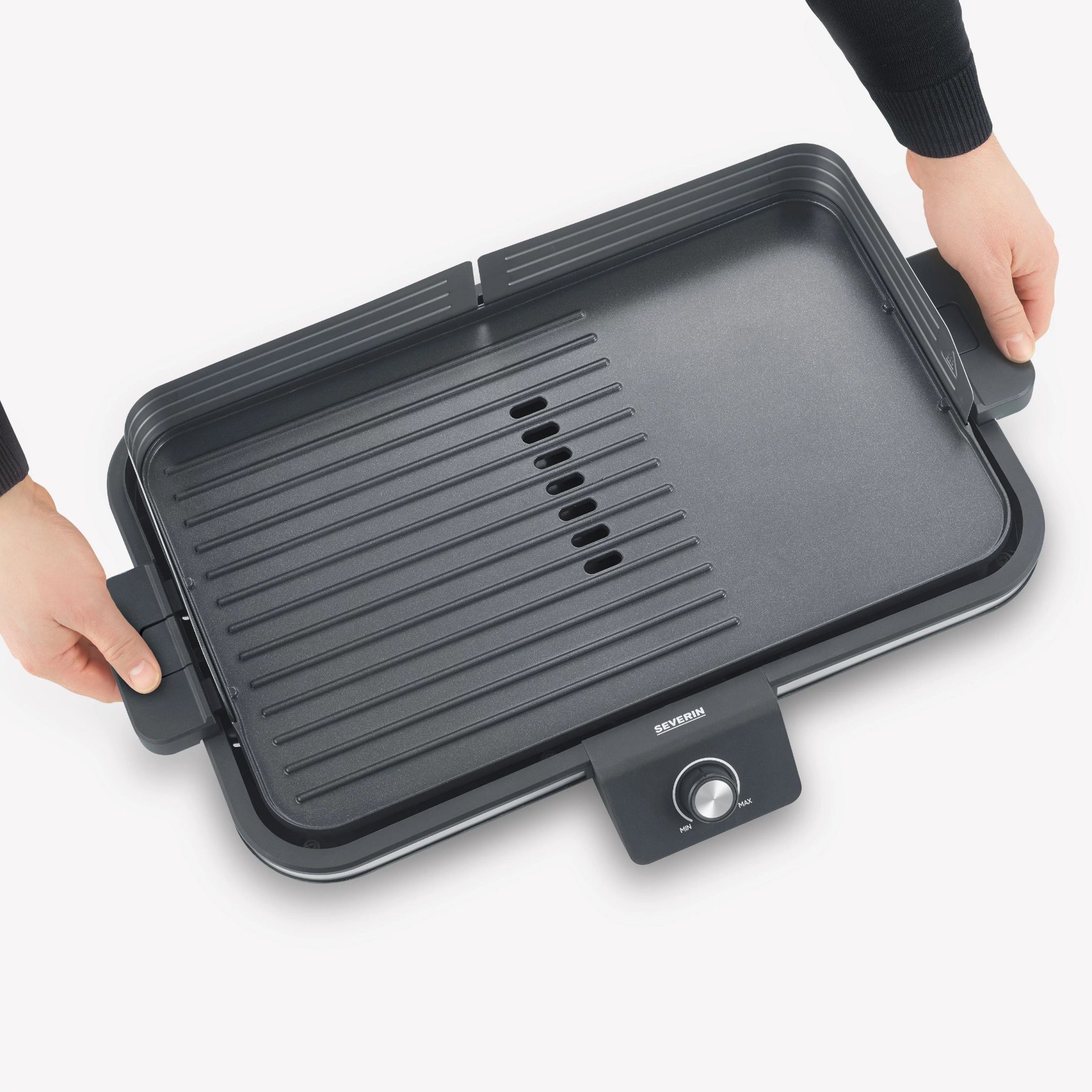 Elektrisk bordsgrill FR 2446, svart, Severin