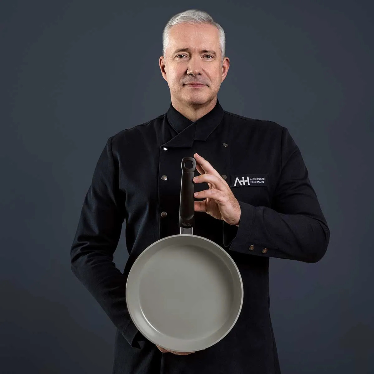Kastruller ORIGINAL PROFI + universalpanna CERATAL COMFORT, set i 6 delar, Fissler