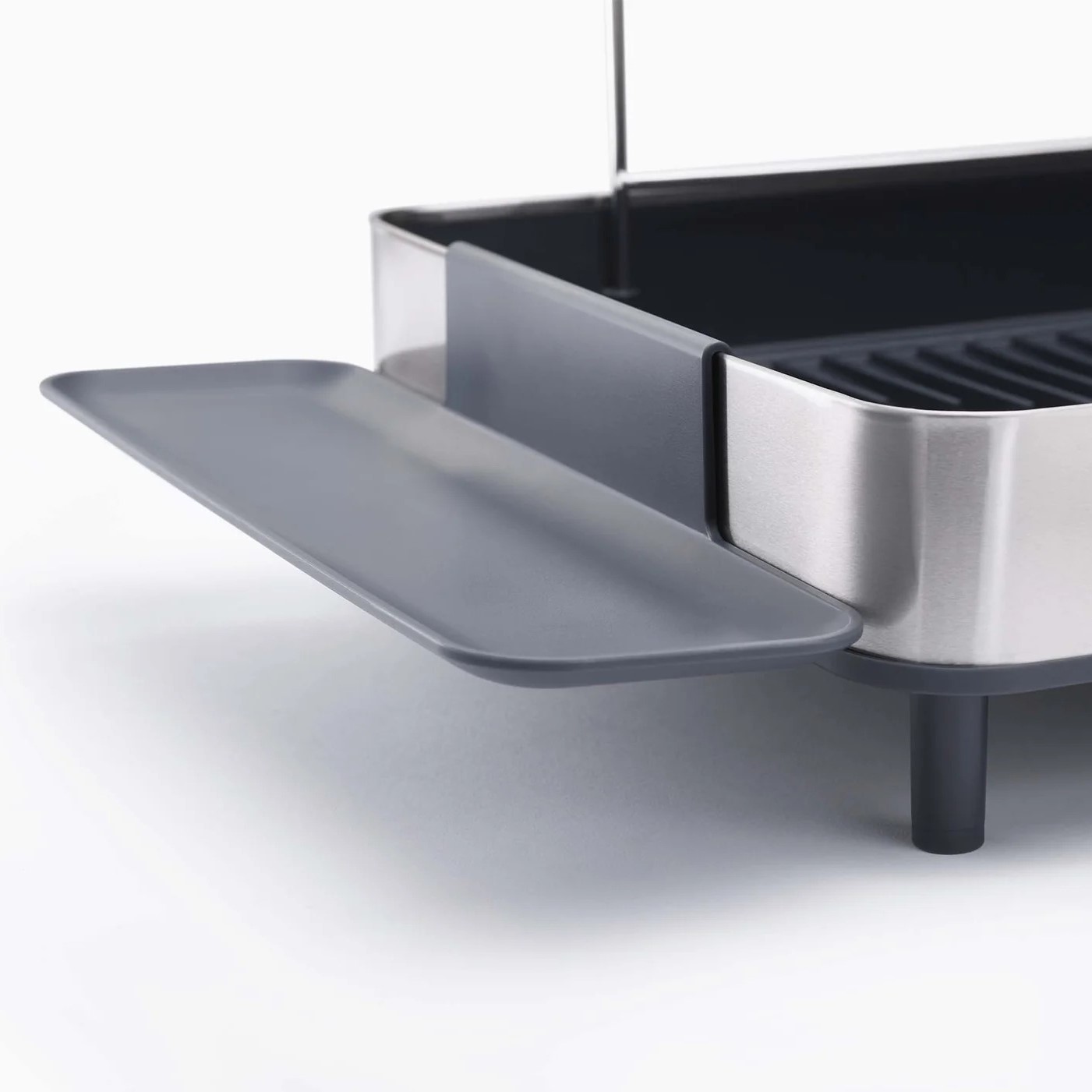 Torkbricka för disk EXCEL STEEL 851647 grå, plast, Joseph Joseph