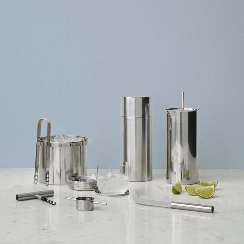 Istång ARNE JACOBSEN 17,5 cm, silver, Stelton