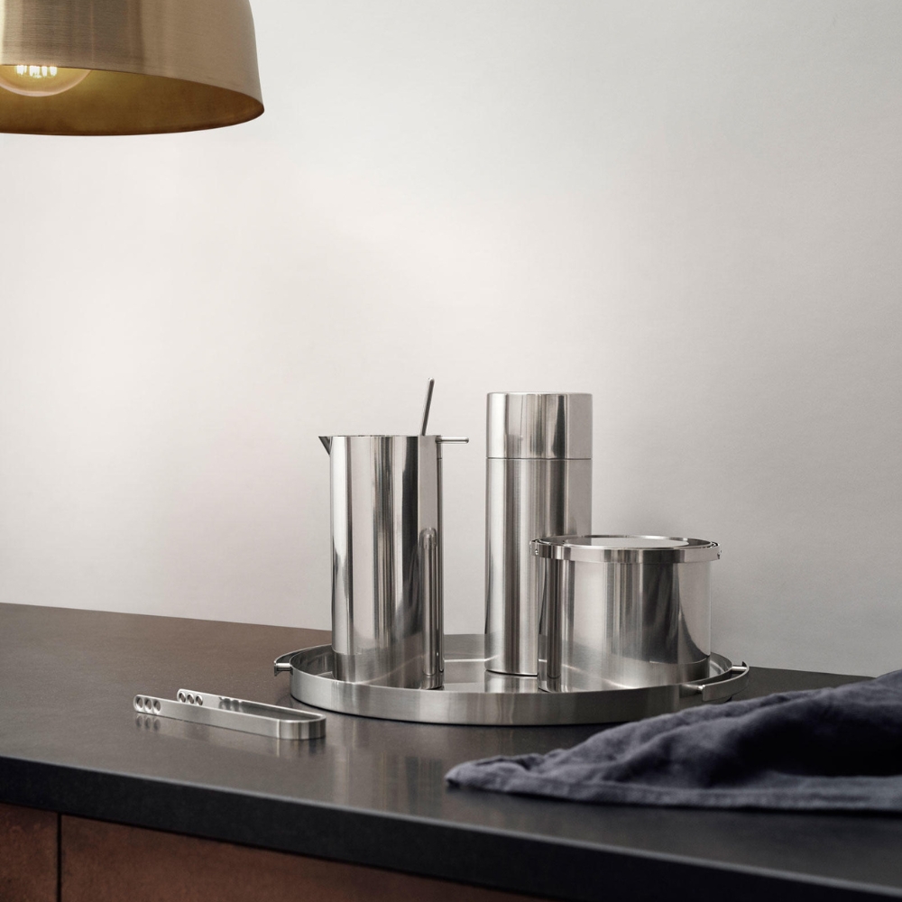 Isskopa ARNE JACOBSEN 1 l, silver, Stelton