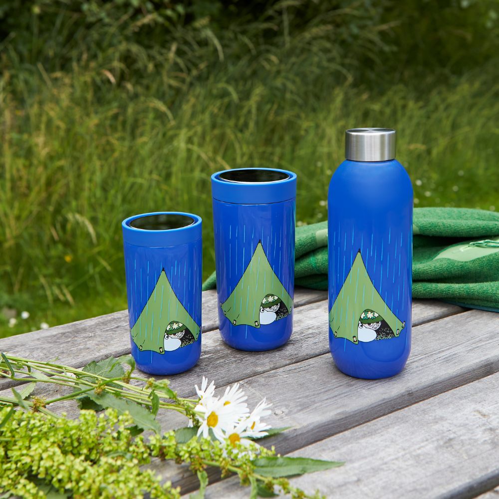 Termosflaska TO GO CLICK MOOMIN 750 ml, blå, Stelton
