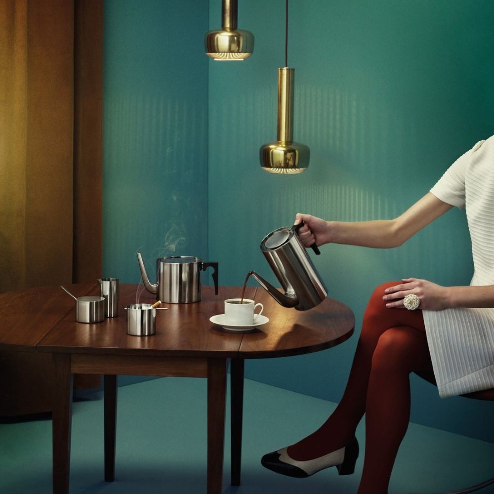 Sockerskål ARNE JACOBSEN 200 ml, silver, Stelton