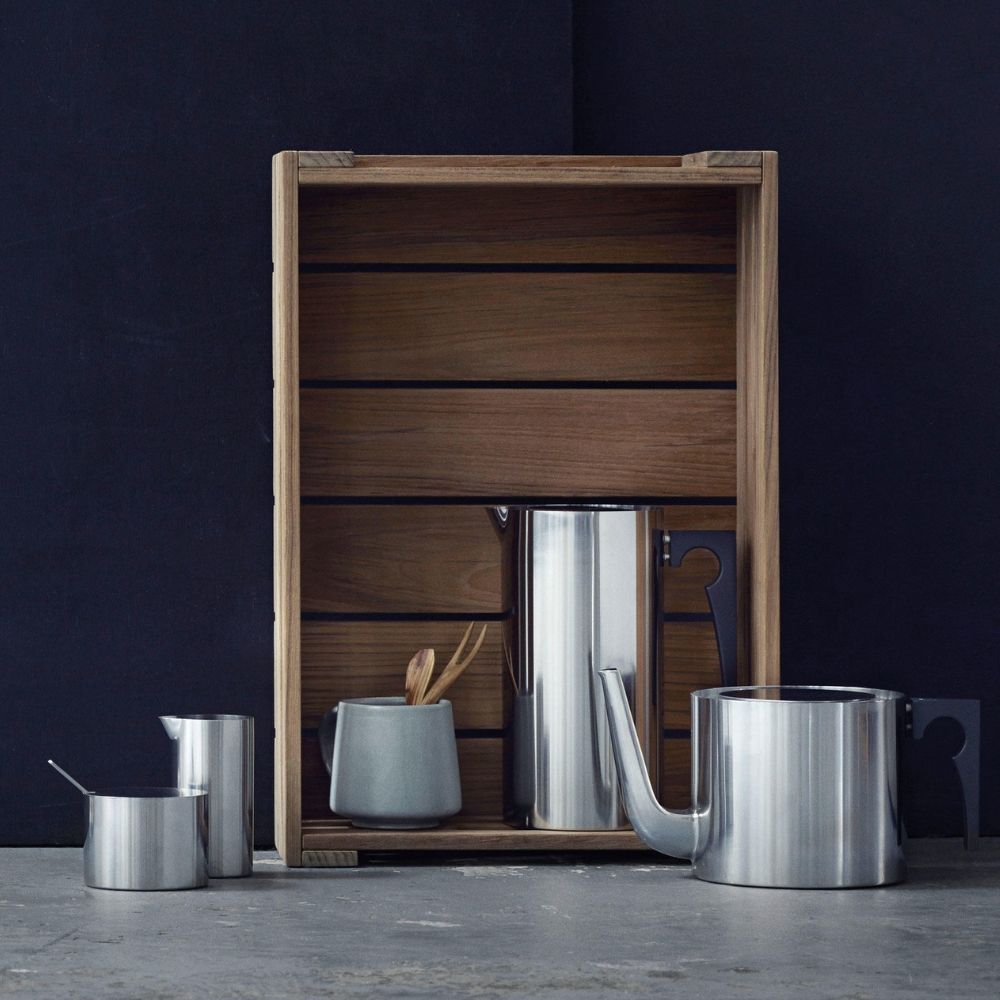 Sockerskål ARNE JACOBSEN 200 ml, silver, Stelton