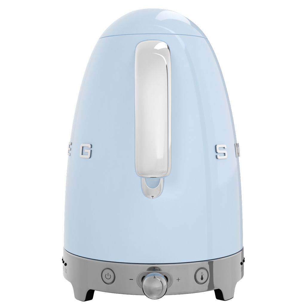 Elektrisk vattenkokare med temperaturkontroll KLF04PBEU 1,7 l, pastellblå, Smeg