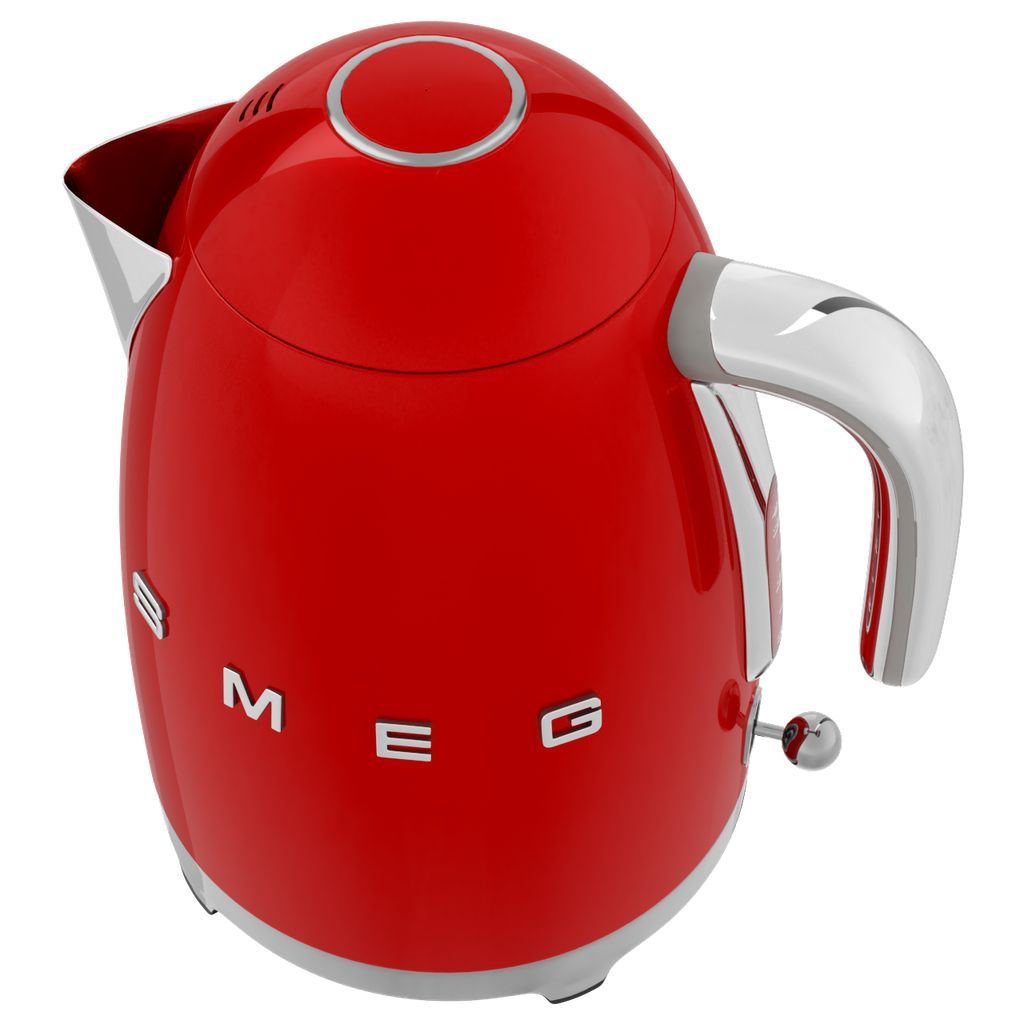 Elektrisk vattenkokare KLF03RDEU 1,7 l, röd, Smeg