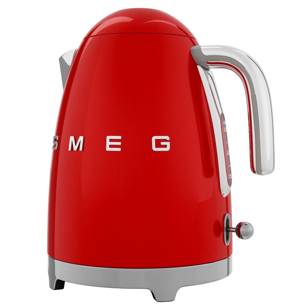 Elektrisk vattenkokare KLF03RDEU 1,7 l, röd, Smeg