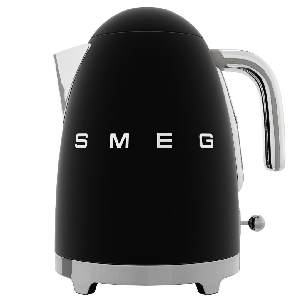 Elektrisk vattenkokare KLF03BLMEU 1,7 l, mattsvart, Smeg