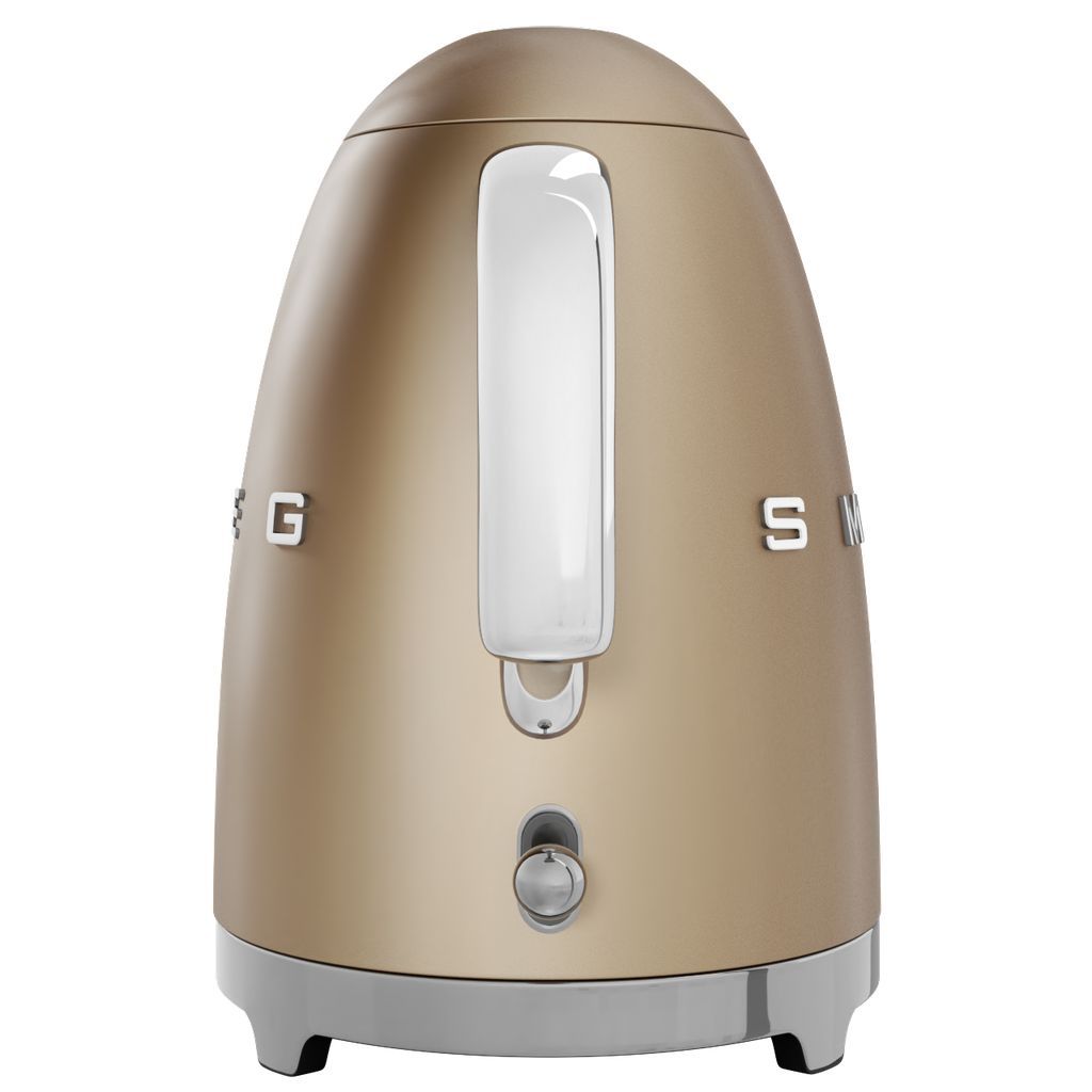 Elektrisk vattenkokare KLF03CHMEU 1,7 l, matt guld, Smeg