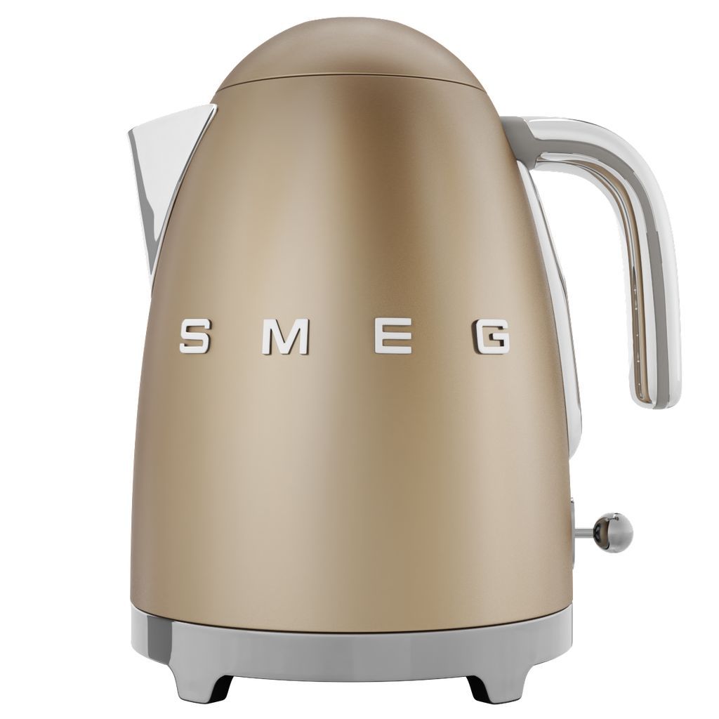 Elektrisk vattenkokare KLF03CHMEU 1,7 l, matt guld, Smeg